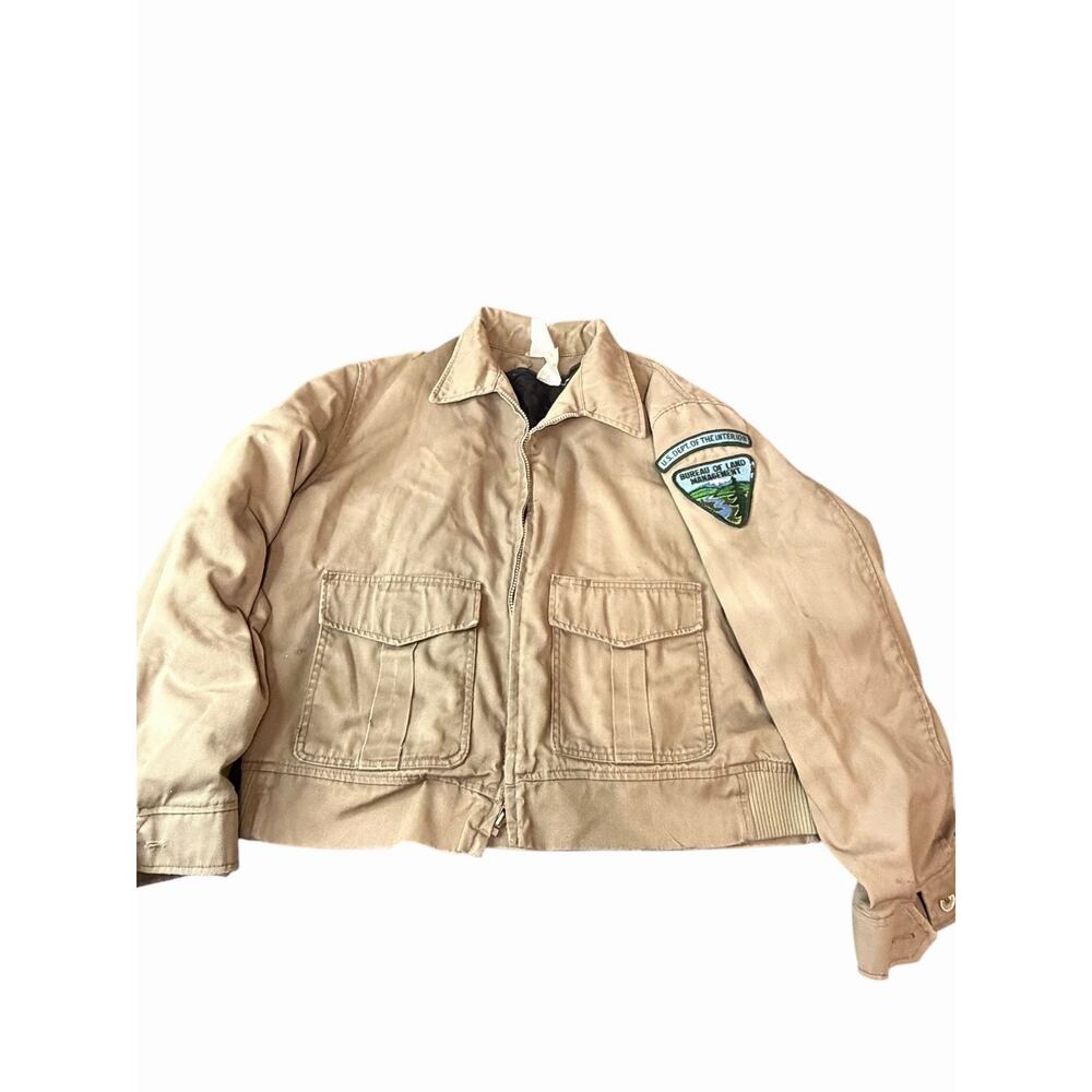 Vintage BLM Coat Jacket Department Of Interior Land Management Likely L XL READ